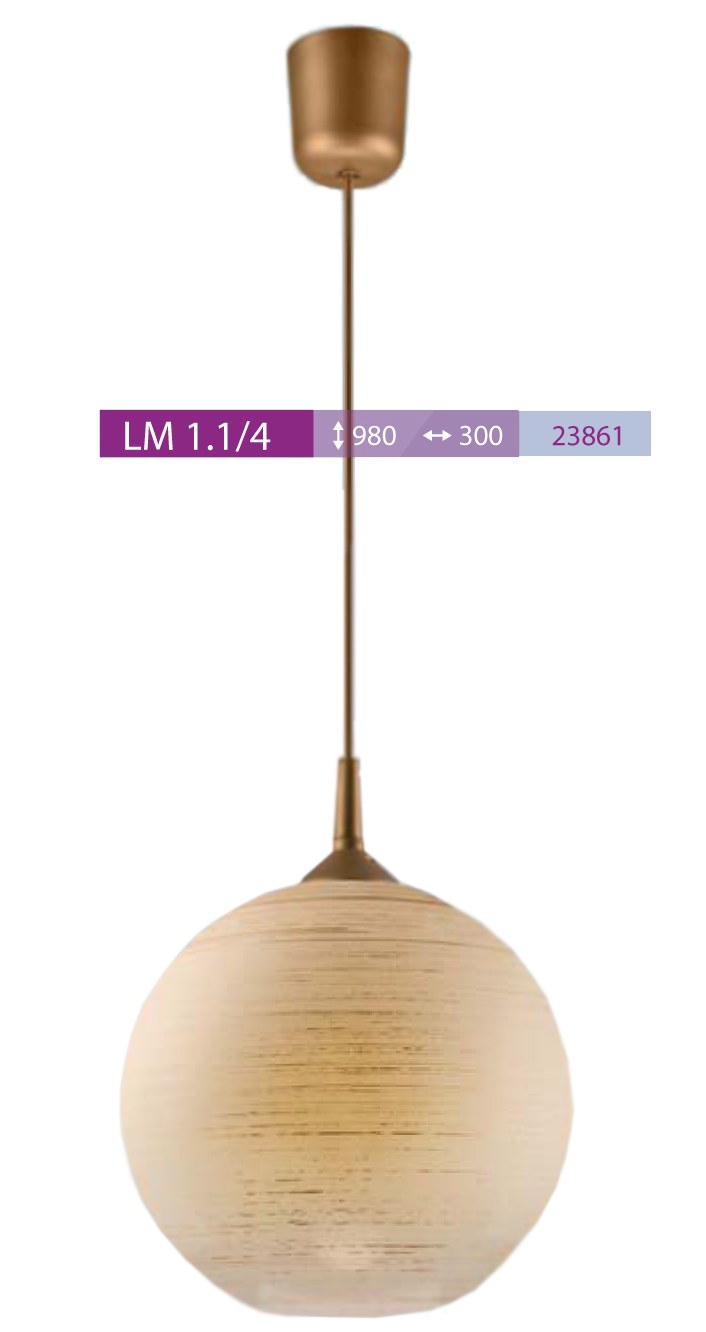 Závěsné svítidlo Lamkur LM-1.1/4 23861