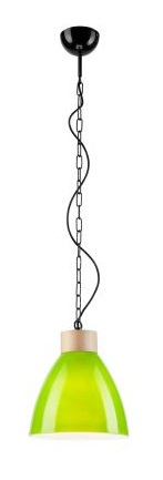 Závěsné svítidlo Lamkur LM 1.1/71 34706 zelená