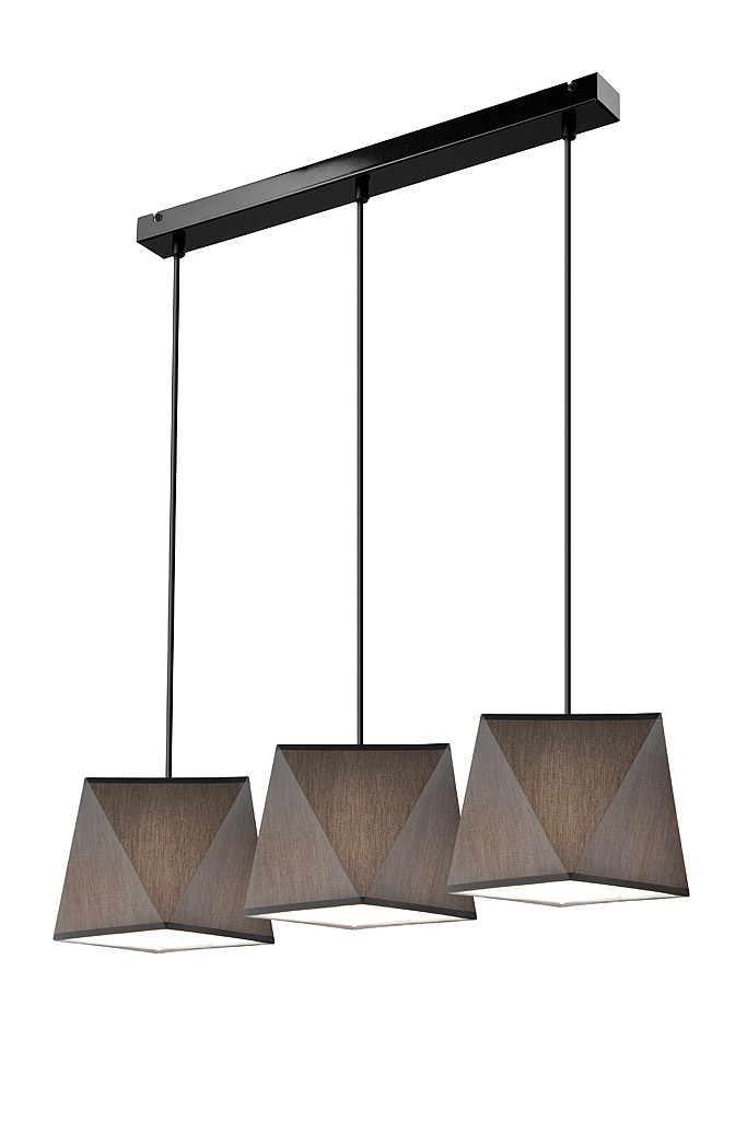 Závěsné svítidlo Lamkur LM 3.86 33327 CARLA šedá