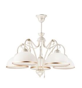 Závěsné svítidlo Lamkur LM 5.3 34652 LUIZA bílá