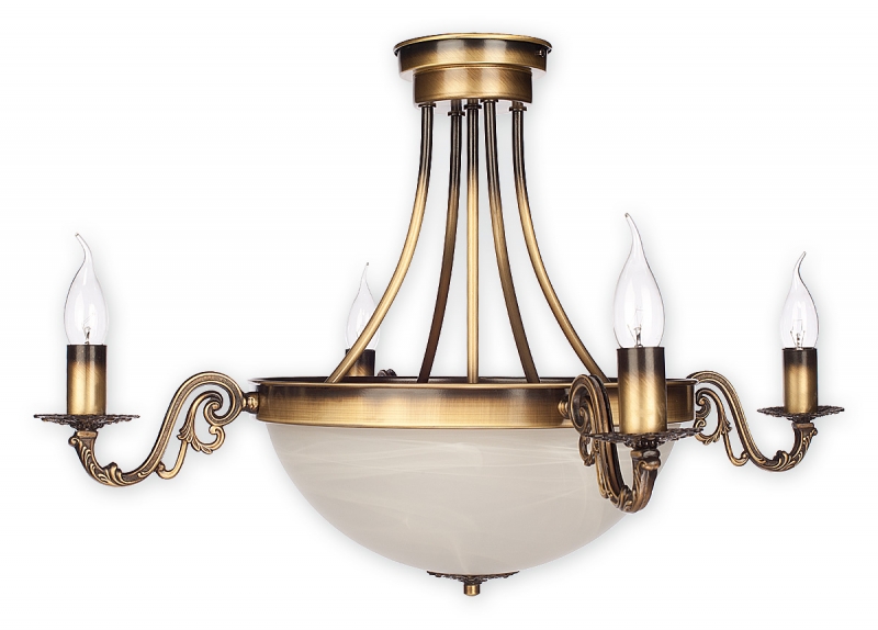 Závěsné svítidlo Lemir O2134 W6 PAT ARKADIA PLUS patina