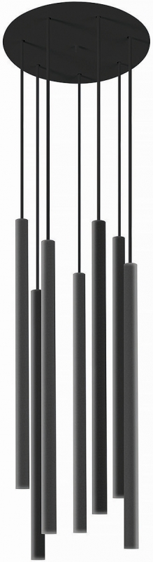 Závěsné svítidlo Nowodvorski LASER VII 8920 černá