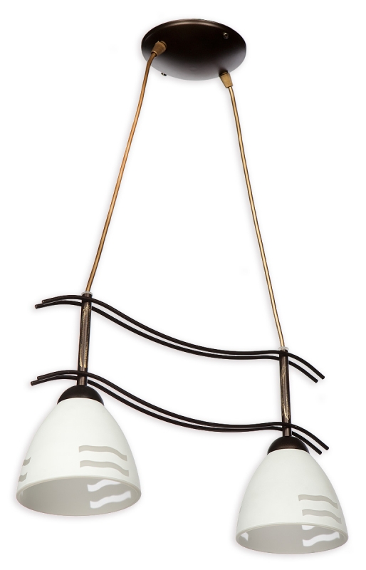 Závěsné svítidlo na lanku Lemir O1702 RW Solo 2 wenge