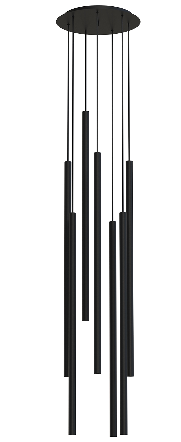 Závěsné svítidlo na lanku Nowodvorski 7667 LASER 1000 černá X