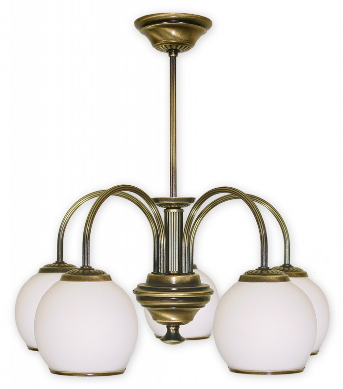 Závěsné svítidlo na tyči Lemir 285/W5 RODOS patina