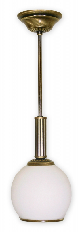 Závěsné svítidlo na tyči Lemir 287/W1 RODOS patina