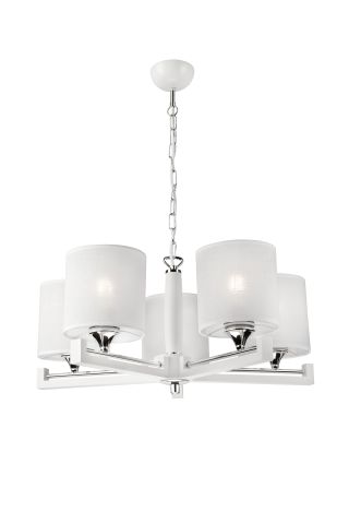 Závěsný lustr Lamkur LM 5.102 35611 AZZURRO bílá