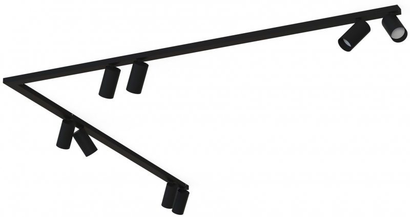 Bodové svítidlo Nowodvorski 7721 MONO CORNER 2x150 černá