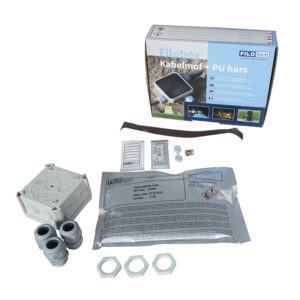 Kabelové pouzdro s litou pryskyřicí