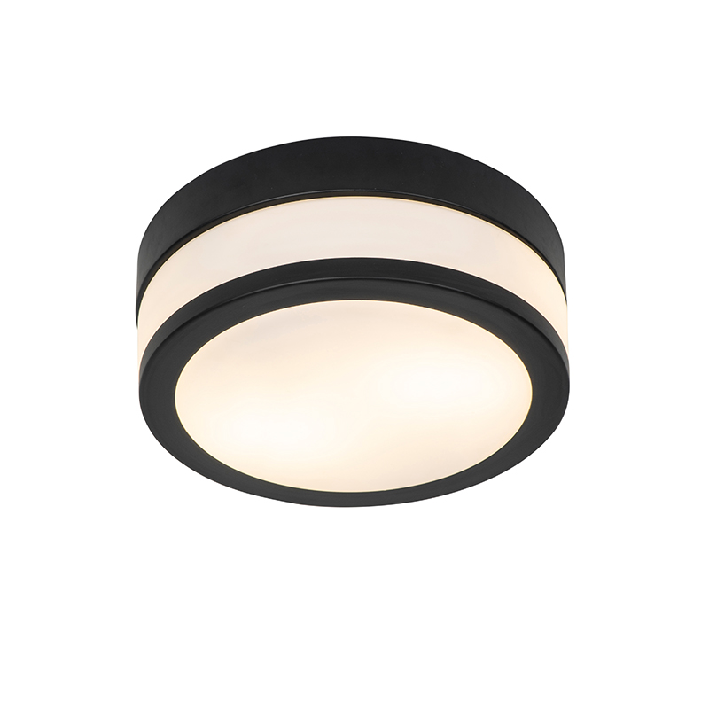 Klasické stropní svítidlo černé - Flavi