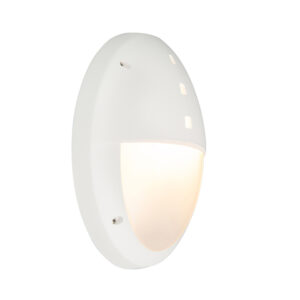 Moderní nástěnná lampa bílá IP44 - Danzi