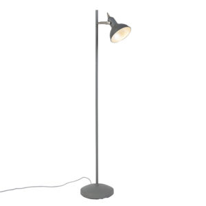 Moderní stojací lampa tmavě šedá - Tommy 1