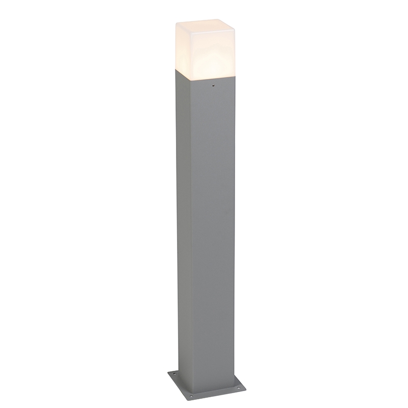 Moderní stojící venkovní lampa 70 cm šedá IP44 - Dánsko