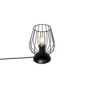 Moderní stolní lampa černá - Palica