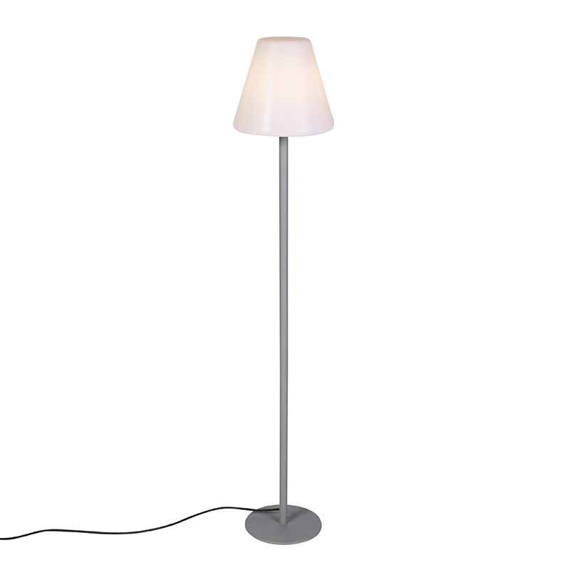 Moderní venkovní stojací lampa šedá IP65 - Virginie