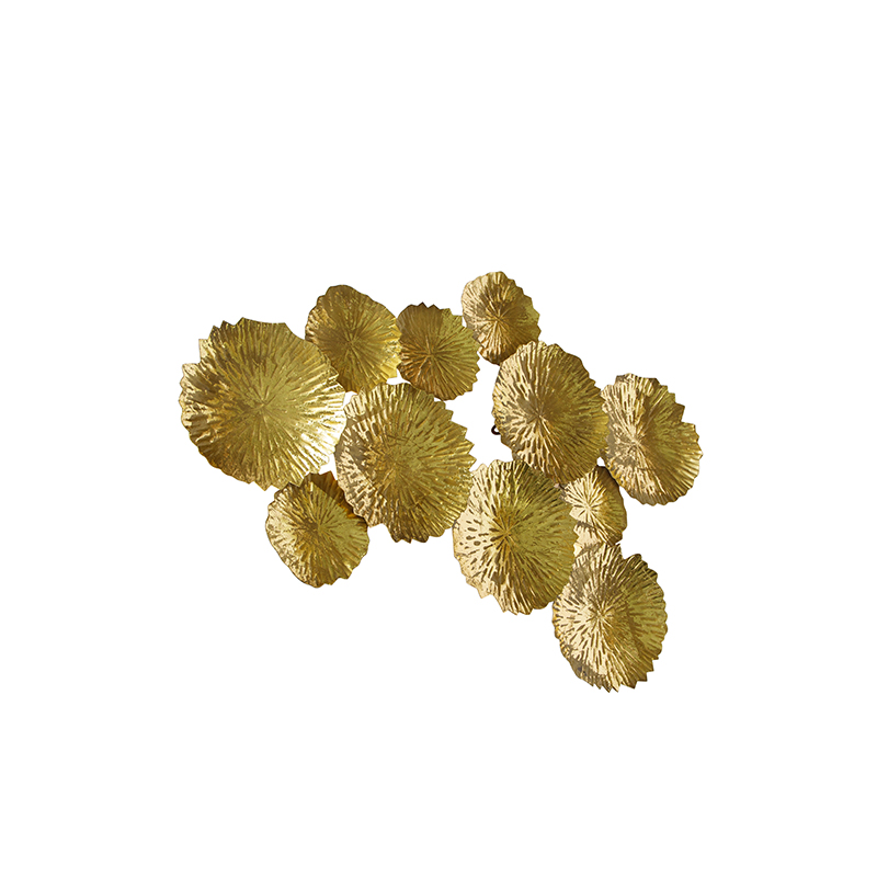 Orientální nástěnné svítidlo zlaté 2-světlo - Slige