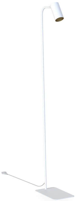 Podlahová lampa Nowodvorski MONO 7714 bílá/zlatá