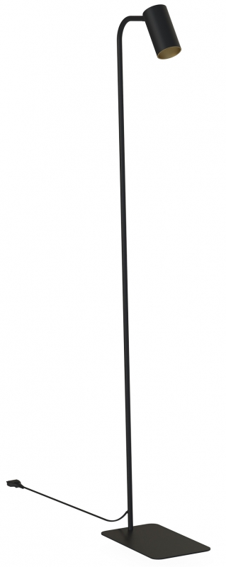 Podlahová lampa Nowodvorski MONO 7717 černá/zlatá