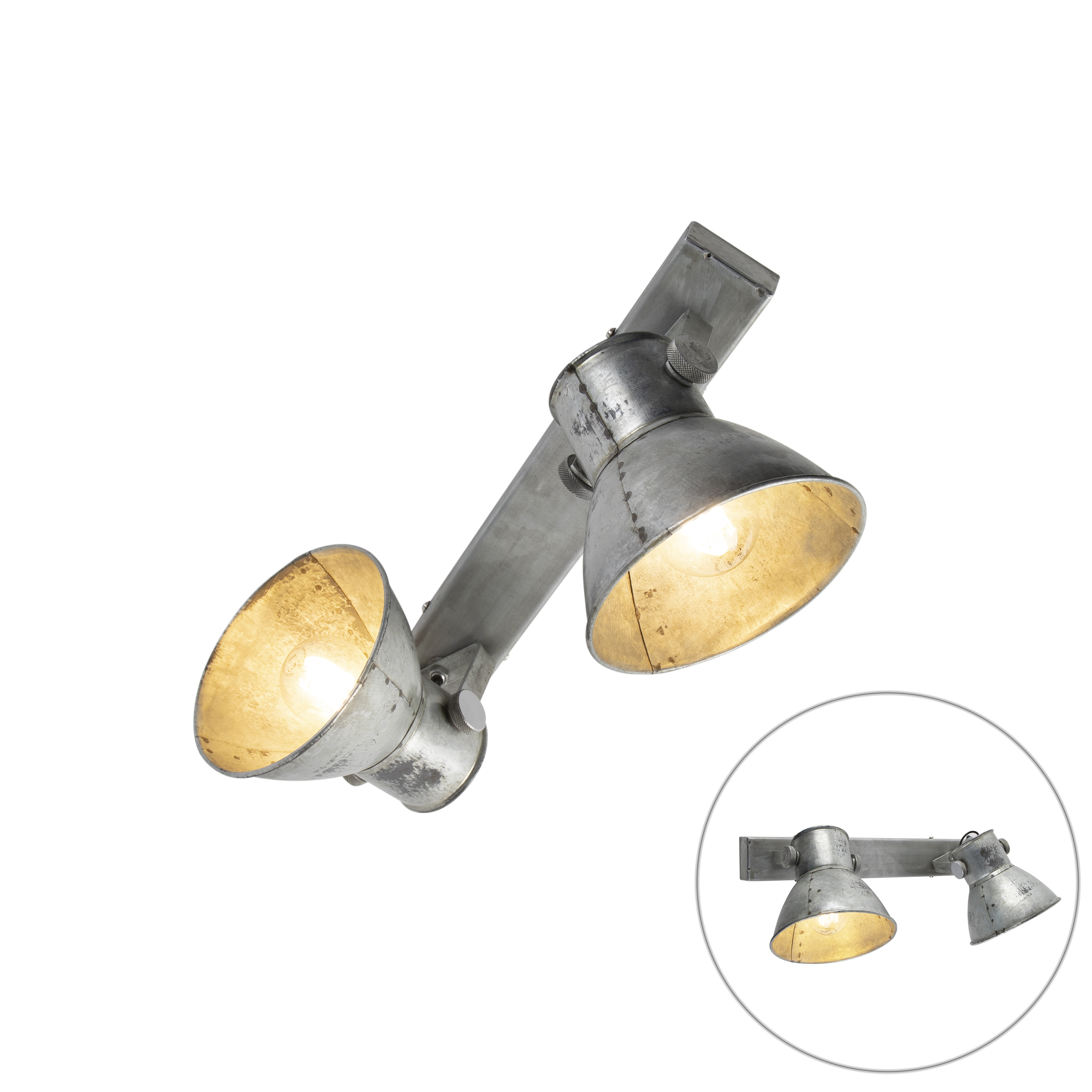 Průmyslová stropní žehlička 2-světlo - Samia