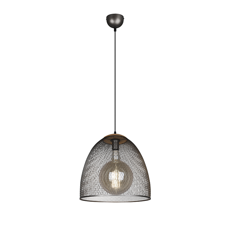 Průmyslová závěsná lampa z oceli - Ravi