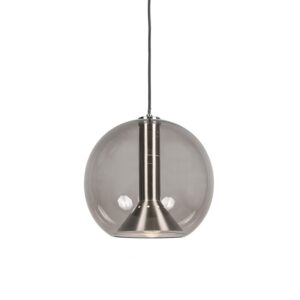 Retro závěsná lampa černá - Strike