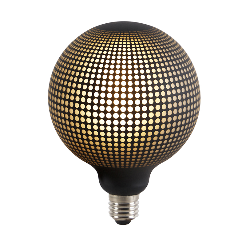 Sada 3 stmívatelných LED světelných zdrojů E27 DECO 4W 100 lm 2700K