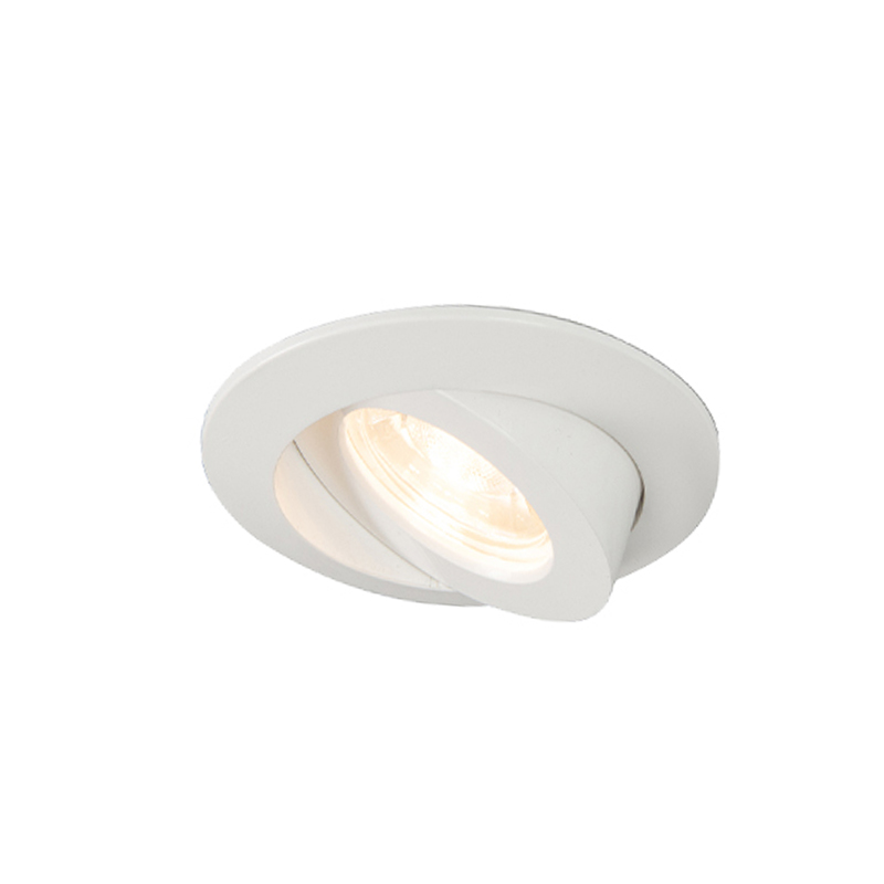 Sada 3 zapuštěných bodových světel bílá včetně LED IP44 - Relax LED