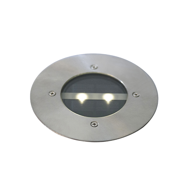 Sada 5 moderních ocelových skel IP44 solar - Tiny