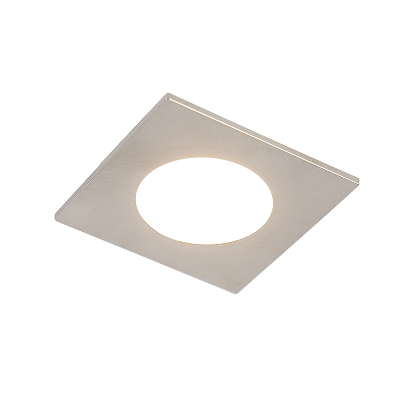 Sada 6 zapuštěných bodových světlometů včetně LED 3stupňových stmívatelných IP65 - jednoduše