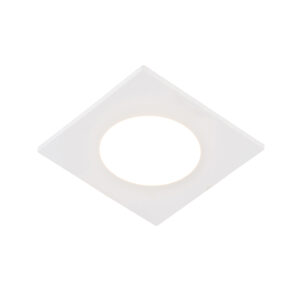 Sada 6 zapuštěných bodů bílá včetně LED 3stupňové stmívatelné IP65 - jednoduše