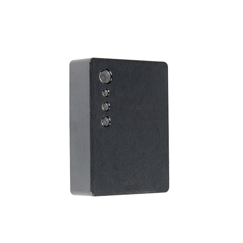 Soumrakový spínač na omítku černý