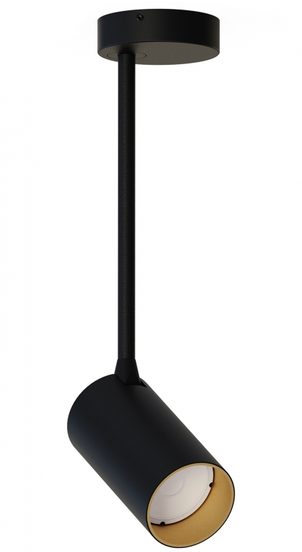 Stropní svítidlo Nowodvorski 7673 MONO LONG S černá/zlatá