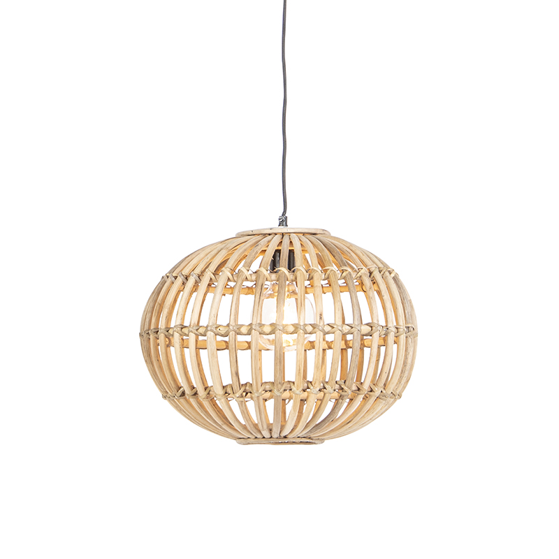 Venkovská bambusová závěsná lampa - Canna