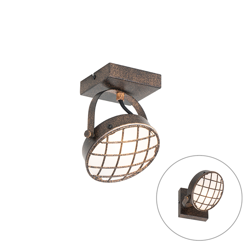 Vintage spot roestbruin - Tamina