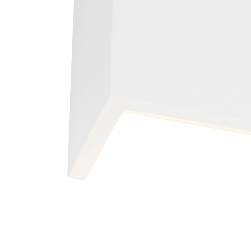 Moderní nástěnná lampa bílá - Colja Novo