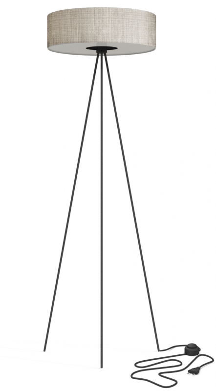 Podlahová lampa Nowodvorski CADILAC 8190 šedá