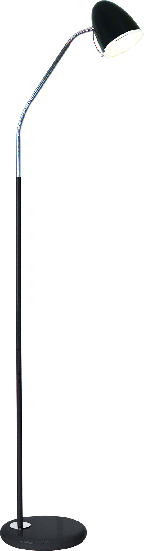 Podlahová lampa SANDY L1819 černá