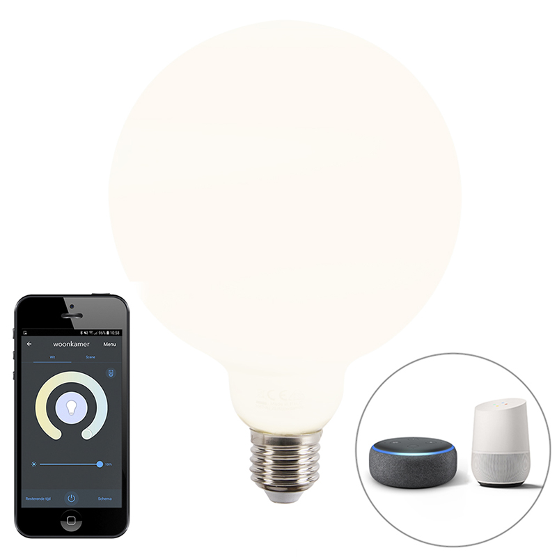 Inteligentní stmívatelná LED žárovka E27 s světelným tokem 1055 lm 2200-4000K