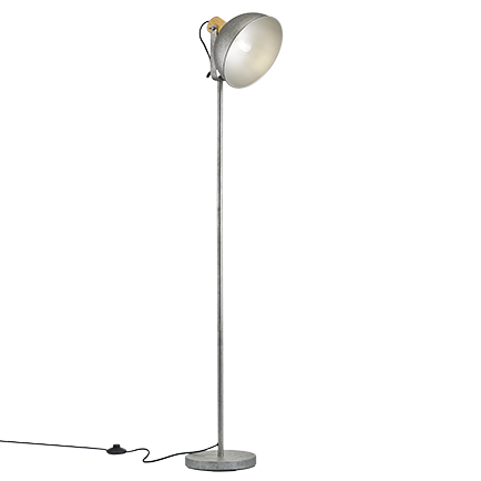 Průmyslová stojací lampa z oceli - Arti