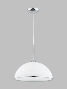 Závěsné svítidlo Lemir O3137 W1 CH FREJA chrom s proužkem