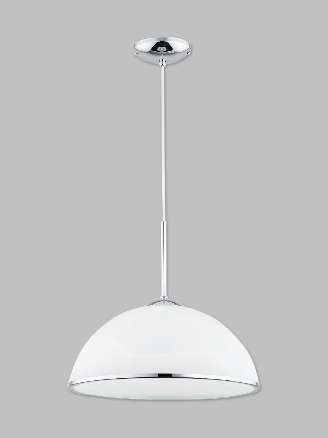 Závěsné svítidlo Lemir O3137 W1 CH FREJA chrom s proužkem