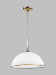 Závěsné svítidlo Lemir O3137 W1 PAT FREJA patina s proužkem