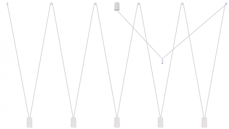 Závěsné svítidlo Nowodvorski MORE EYE V 7826 bílá