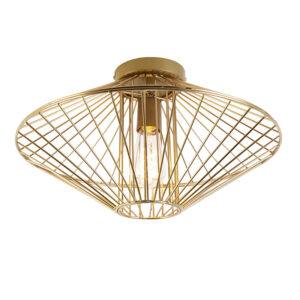 Design plafondlamp goud - Zahra