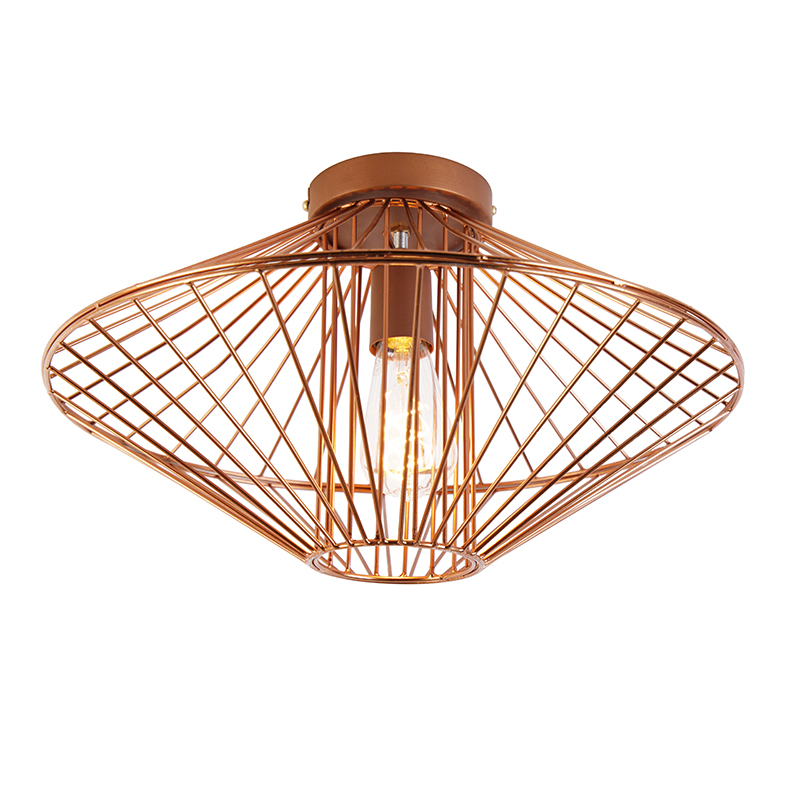 Design plafondlamp koper - Zahra