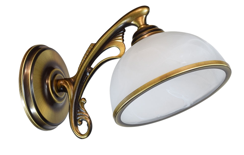 Nástěnné svítidlo Lemir 510/K1 DELTA patina