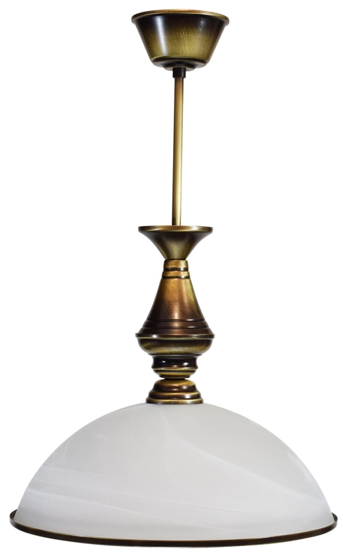 Závěsné svítidlo na tyči Lemir O3167 W1 HERMES patina