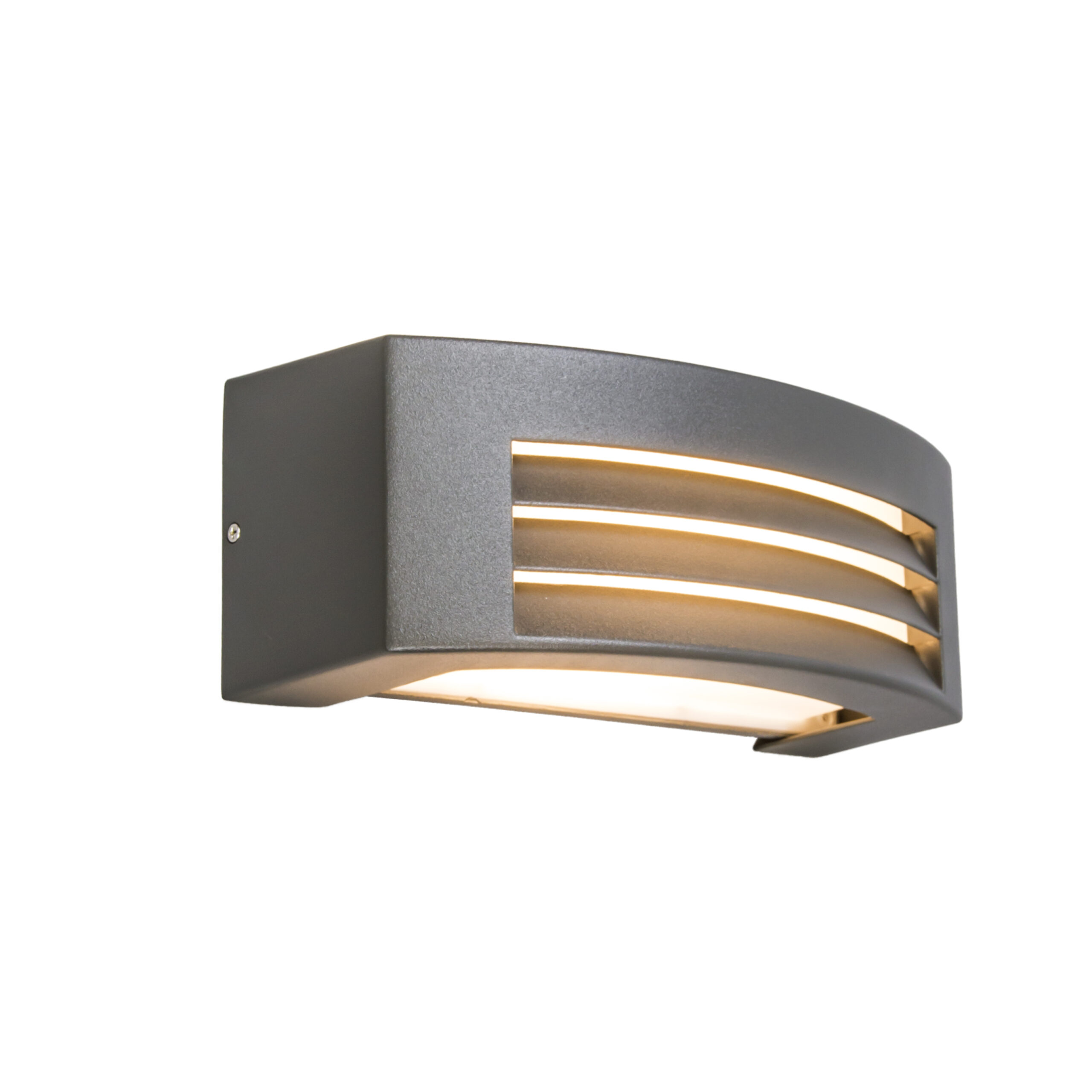 Moderní nástěnné svítidlo antracit IP44 - Hurricane 1