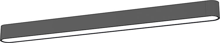 Nástěnné svítidlo Nowodvorski 7534 SOFT LED 90x6 grafit