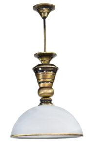 Lustr na tyči Lemir O3187 W1 PELION patina